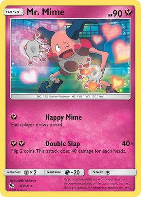 Mr. Mime - Hidden Fates (HIF)