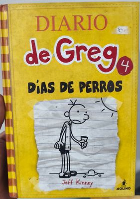 SH7 Diario de Greg Libro Volumen 4 Días de Perros Tapa Dura