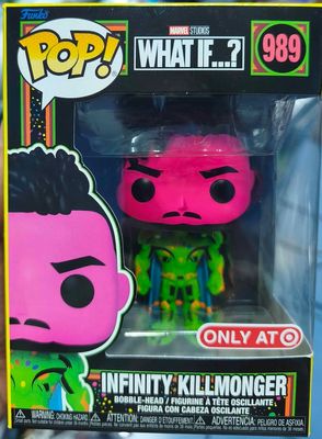 SJ1 Infinity Killmonger Figura Funko Pop 989 Marvel What If
