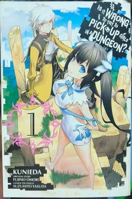 SH1 Danmachi Manga Volumen 1 Inglés