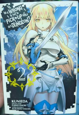 SH1 Danmachi Manga Volumen 2 Ingles