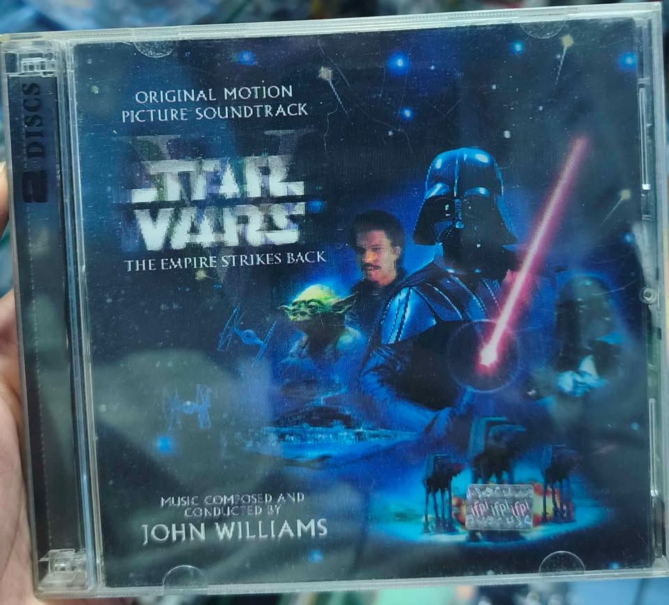 SH1 Star Wars The Empire Strike Back Soundtrack 2 Discos OST