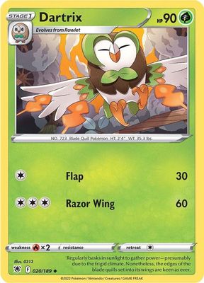 Dartrix - SWSH10: Astral Radiance (SWSH10)