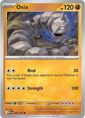 Onix - ME01: Mega Evolution (MEG) ME01: Mega Evolution