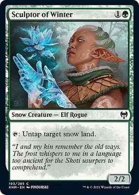 Sculptor of Winter 193/285 Kaldheim Singles