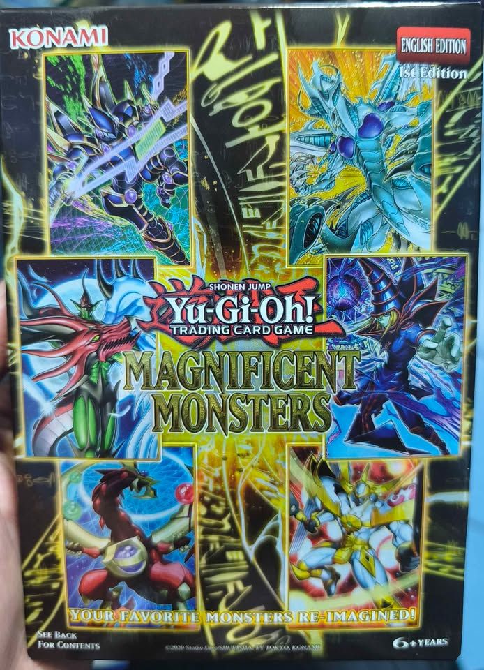 SJ1 Magnificent Monsters Yugioh Nuevo Sellado