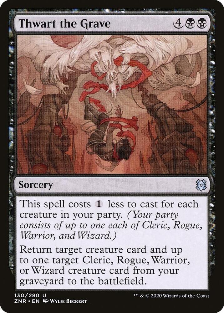 Thwart the Grave - Zendikar Rising (ZNR)