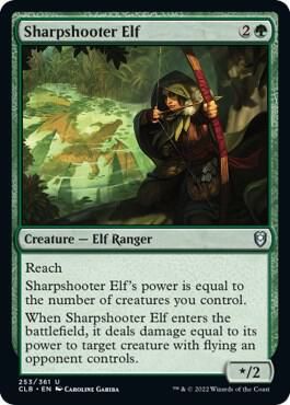 Sharpshooter Elf - Commander Legends: Battle for Baldur's Gate (CLB)