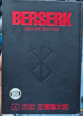 SJ1 Berserk Manga Volumen 4 Deluxe Edition Inglés Tapa Dura