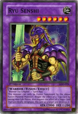SJF Ryu Senshi - Legacy of Darkness (LOD) Super Rare