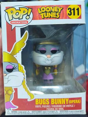 SJ1 Bugs Bunny Figura Funko Pop 311 Looney Tunes Figura Bugs Bunny Opera Caja Danada
