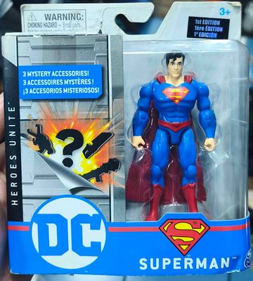SJ1 Superman Figura Spin Master 3.75 Pulgadas