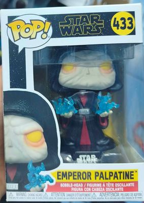 SH1 Emperor Palpatine Figura Funko Pop 433 Star Wars Figura