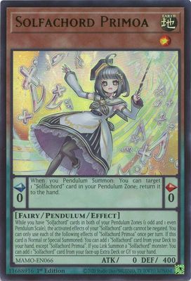 SJF Solfachord Primoa - Magnificent Monsters (MAMO) Ultra Rare