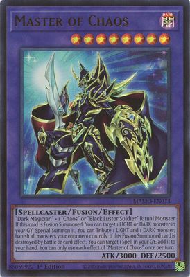 SJF Master of Chaos - Magnificent Monsters (MAMO) Ultra Rare