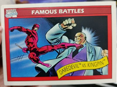 Famous Battles, #95 Daredevil VS. KINGPIN