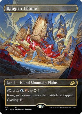 SJF Raugrin Triome (Showcase) - Ikoria: Lair of Behemoths (IKO) *Japones*