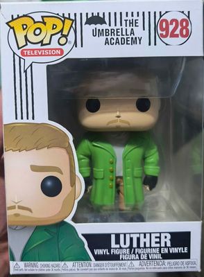 SH1 Luther Figura Funko Pop 928 The Umbrella Academy Caja Dañada