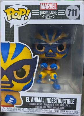 SH1 El Animal Indestructible 711 Marvel Lucha Libre Caja Dañada