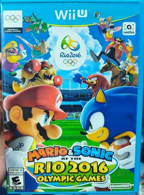 SH21 Mario Sonic at The Rio 2016 Olympic Games Nintendo Wii U Usado Completo
