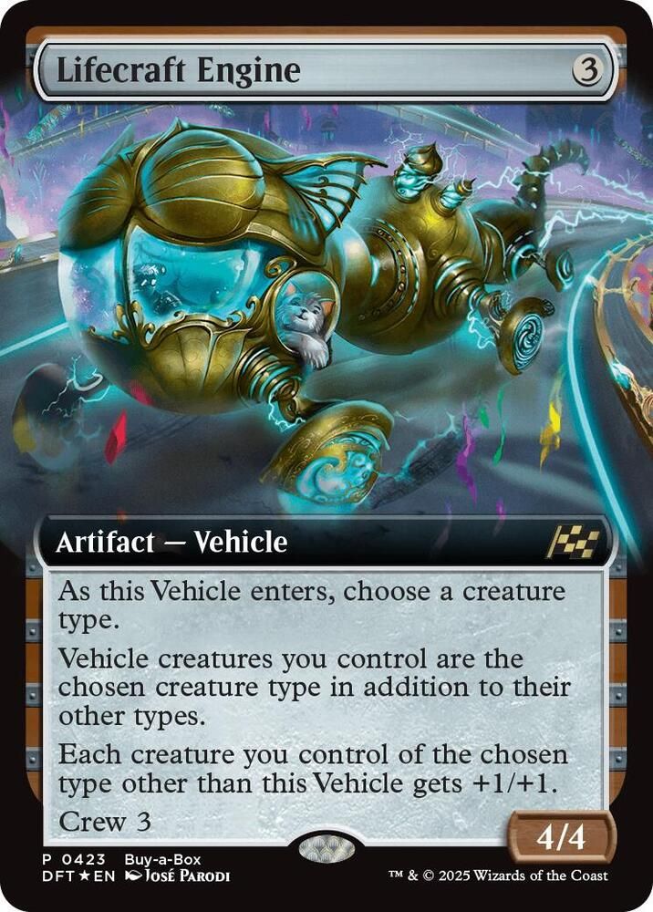 Lifecraft Engine (Extended Art) - Buy-A-Box Promos (BABP) Foil