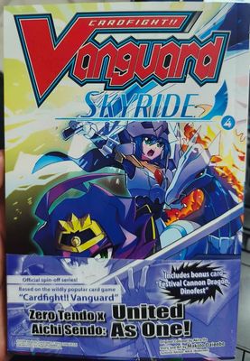 SH20 Cardfight Vanguard Skyride Manga Volumen 4 Ingles Sin Carta
