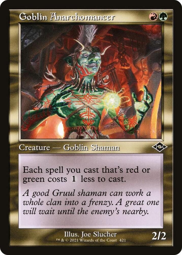 SH9 Goblin Anarchomancer (Retro Frame) - Modern Horizons 2 (MH2)