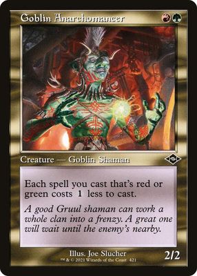 SH9 Goblin Anarchomancer (Retro Frame) - Modern Horizons 2 (MH2)