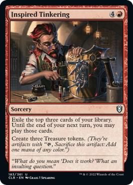SH9 Inspired Tinkering - Commander Legends: Battle for Baldur's Gate (CLB)