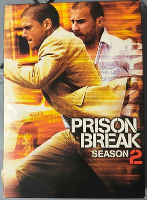 SH20 Prison Break Temporada 2 DVD Original Usado Completo Español Ingles 6 Discos