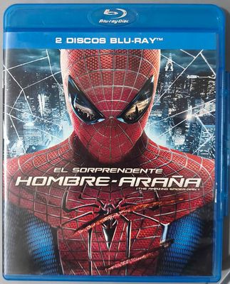 SH20 El Sorprendente Hombre Araña Blu Ray Original Usado Completo Español Ingles 2 Discos