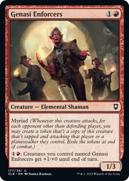 SH9 Genasi Enforcers - Commander Legends: Battle for Baldur's Gate (CLB)