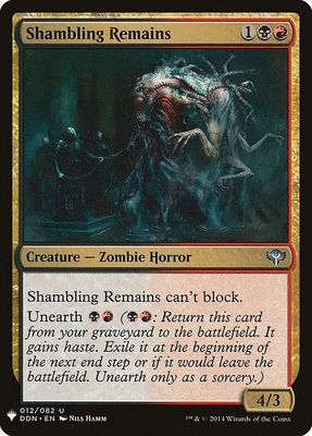 SH9 Shambling Remains - The List Reprints (LIST)