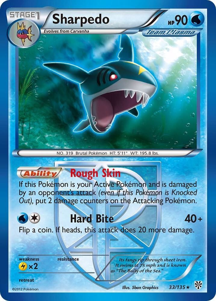 SH9 Sharpedo (Team Plasma) - Plasma Storm (PLS)