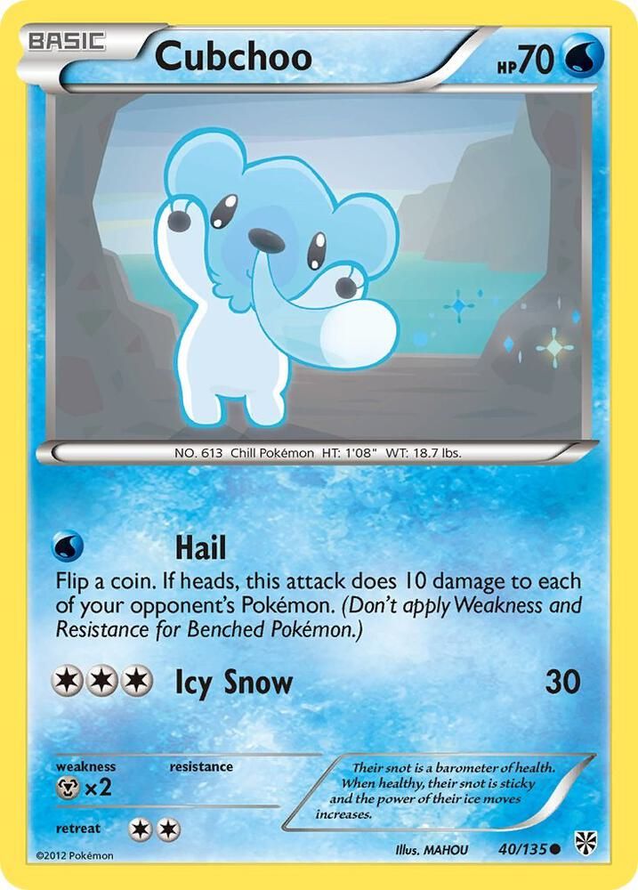 SH9 Cubchoo - Plasma Storm (PLS)