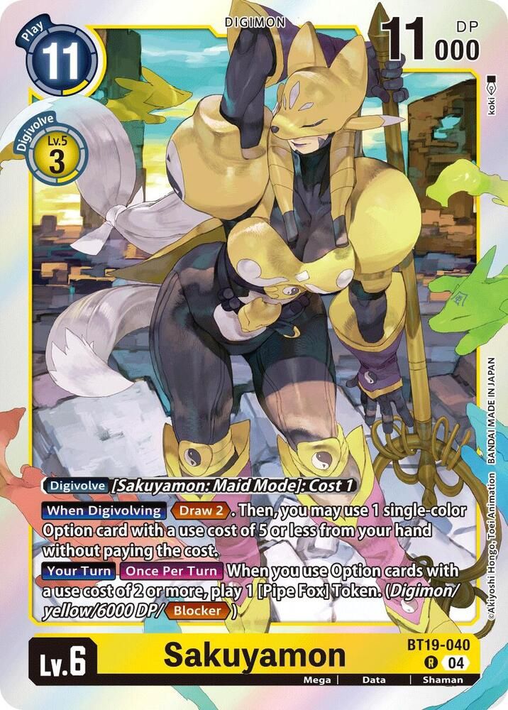 SH9 Sakuyamon - Release Special Booster 2.5 (BT19-20) Foil