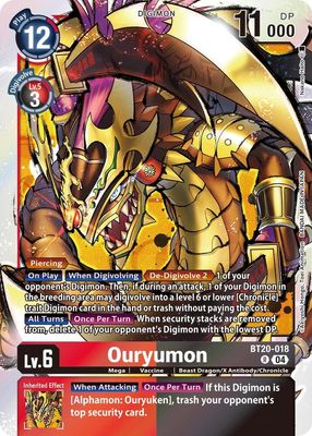 SH9 Ouryumon - Release Special Booster 2.5 (BT19-20) Foil