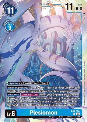 SH9 Plesiomon - Chain of Liberation (EX-08) Foil
