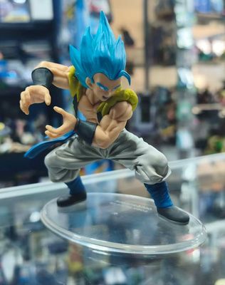 SJ3 Gogeta Figura Super Saiyan Blue Chokoku Boyuden Bandai
