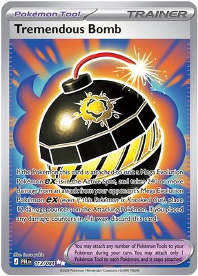 SJF Tremendous Bomb - 113/084 - ME05: Pitch Black (PBL)