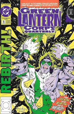 SH1 Green Lantern Comic Issue 5 Ingles Corps Quartery