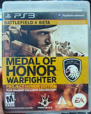SH1 Medal of Honor Warfighter Project Honor Edition Playstation 3 Usado Completo