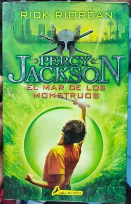 SH20 Percy Jackson El Mar de los Monstruos Libro Español Rick Riordan