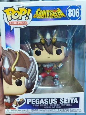 SJ4 Pegasus Seiya Figura Funko Pop 806 Saint Seiya Caballeros del Zodiaco