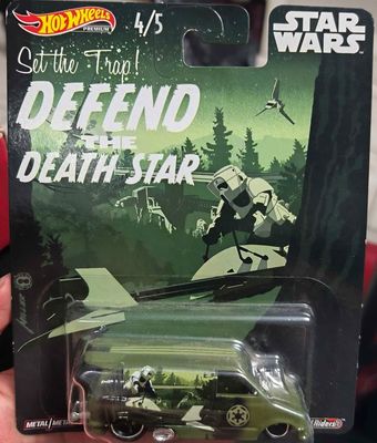 SH1 1985 Chevy Astro Van Hot Wheels Defend The Death Star Star Wars