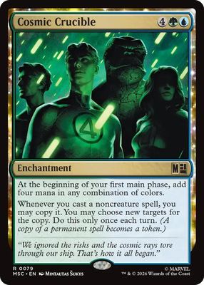SH9 Cosmic Crucible - Commander: Marvel Super Heroes (MSC)
