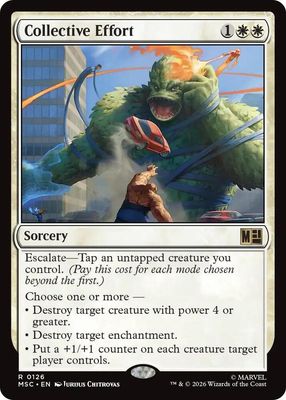 SH9 Collective Effort - Commander: Marvel Super Heroes (MSC)