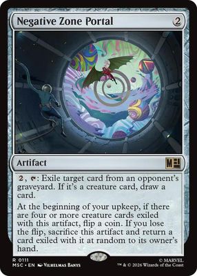 SH9 Negative Zone Portal - Commander: Marvel Super Heroes (MSC)