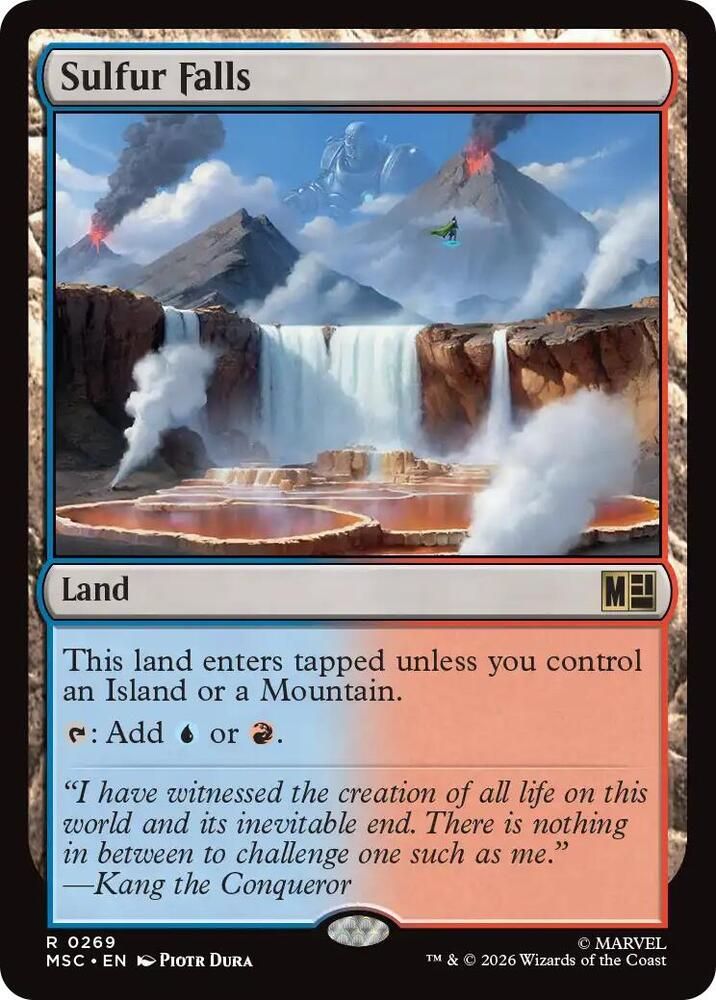 SH9 Sulfur Falls - Commander: Marvel Super Heroes (MSC)