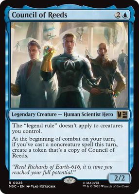 SH9 Council of Reeds - Commander: Marvel Super Heroes (MSC)